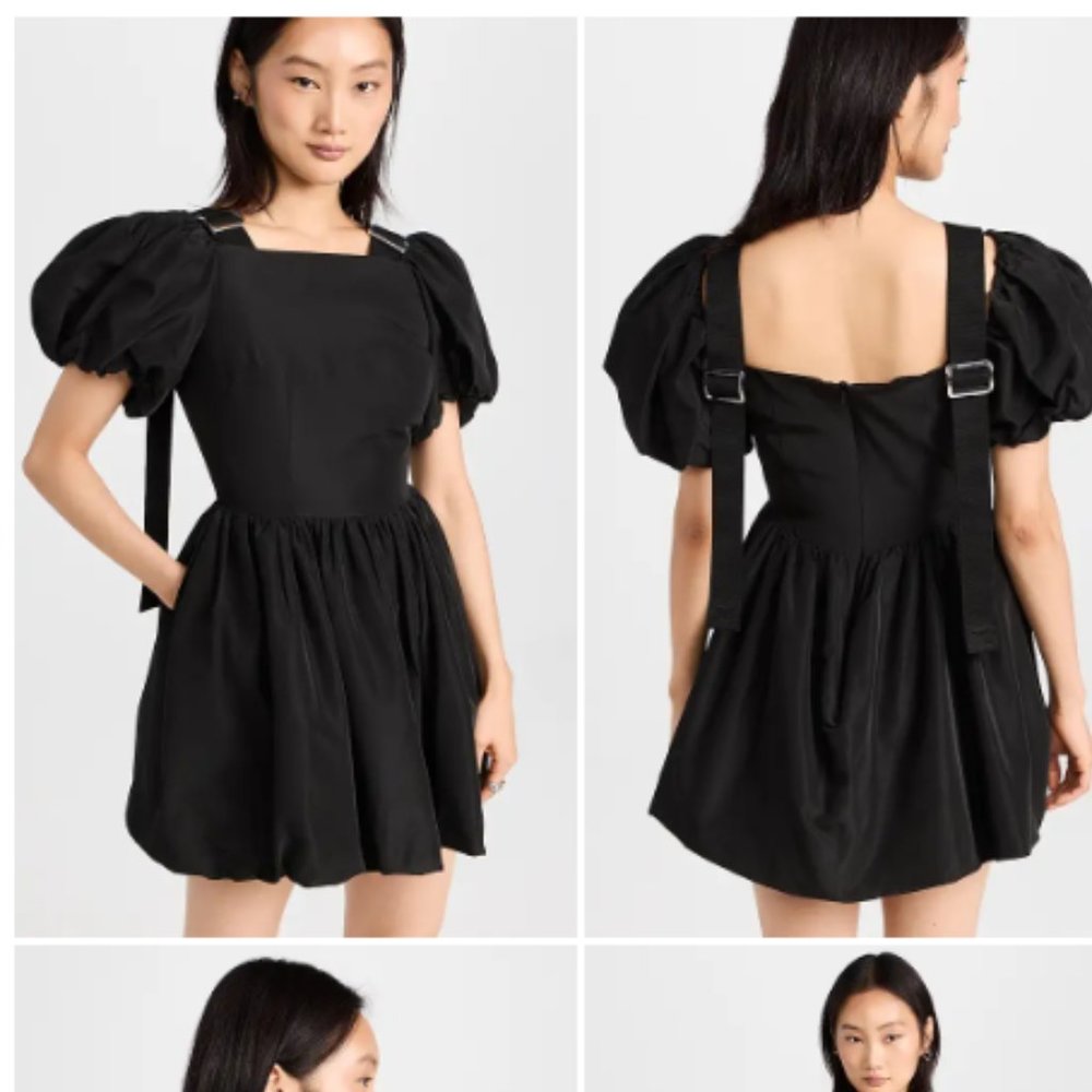 Simone Rocha Black Mini Dress